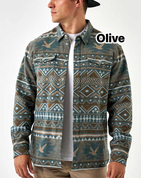 Burlebo Vintage Heavyweight Flannel