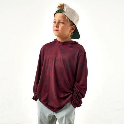 Burlebo Camo Hoodie - Youth