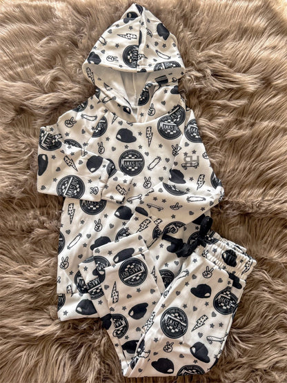 Comfy Vibes Hoodie Set