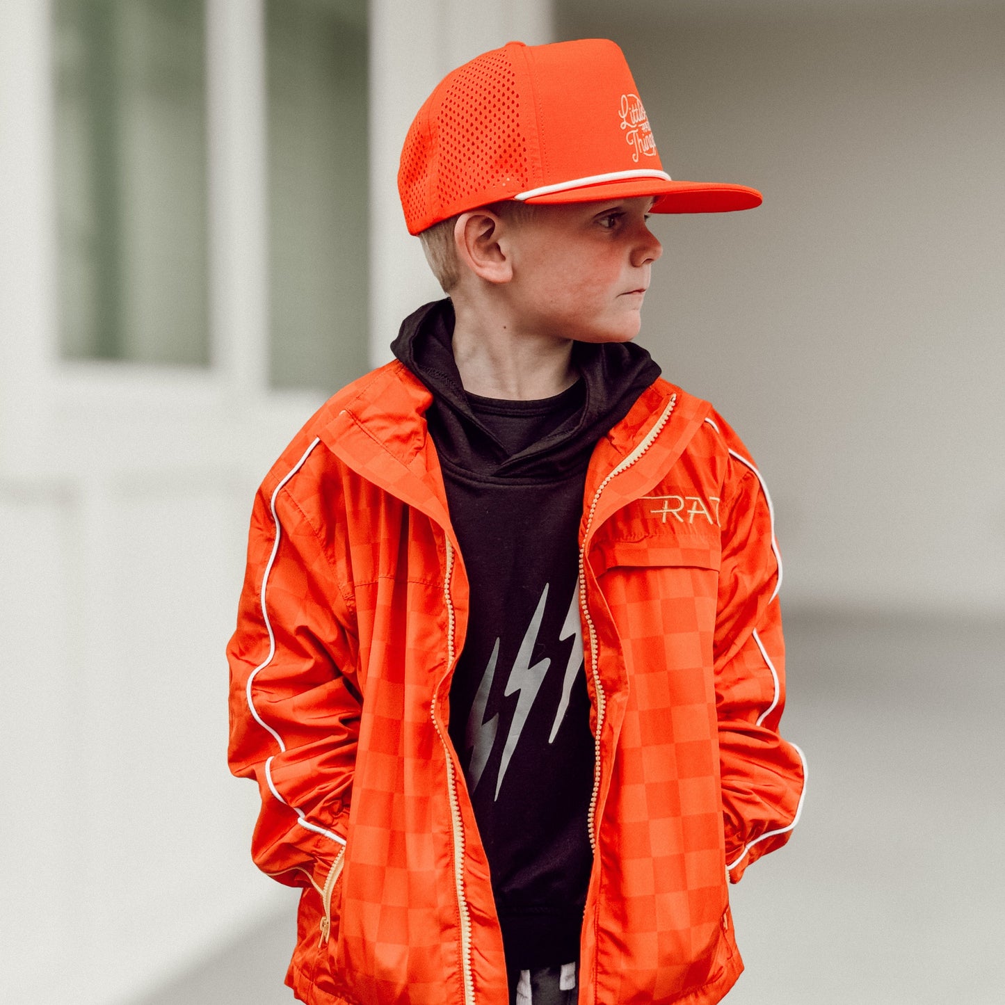 THE STORM RIDER WATERPROOF JACKET - RED