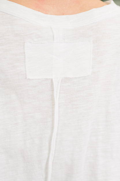 Just Like That Relaxed Heather Tee in Ivory