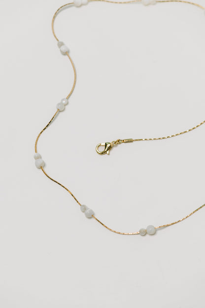 Making An Effort Delicate Beaded Necklace