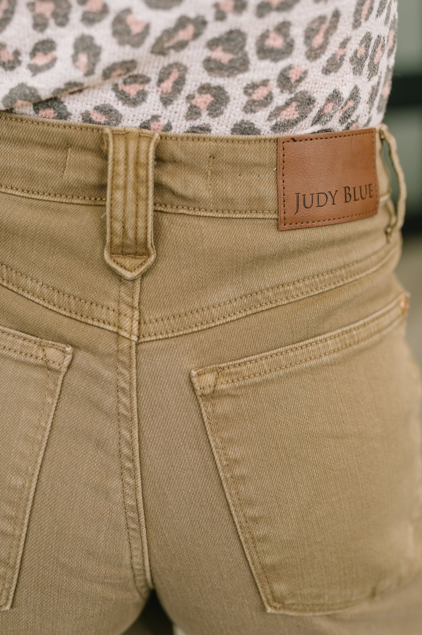 Nancy High Waist Wide Leg Ankle Jean with Vintage Front Yoke