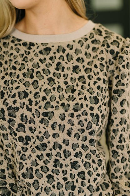 On The Prowl Leopard Print Top