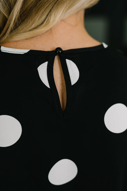 Pristine Condition Top and Bottom Polka Dot Set