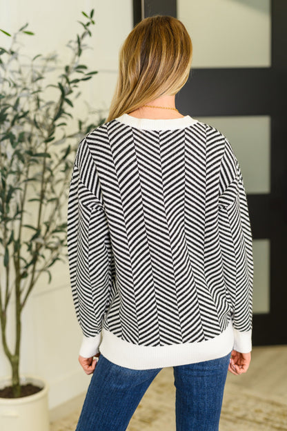 Super Secret Chevron Sweater