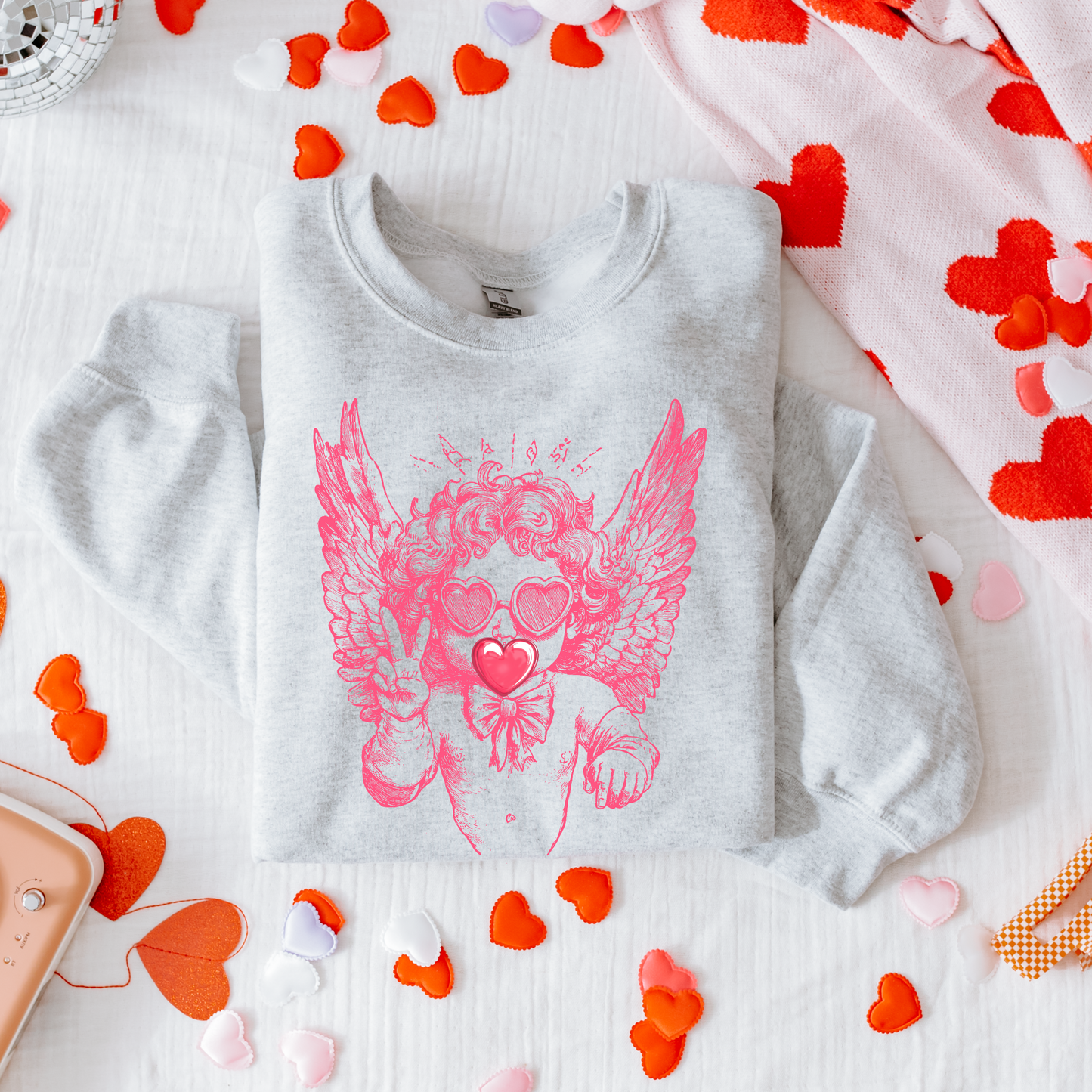 Bubblegum Cupid Sweatshirt