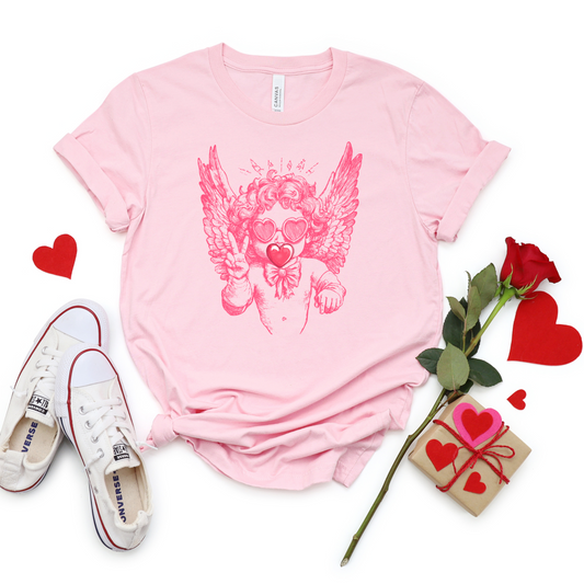 Bubblegum Cupid Graphic Tee