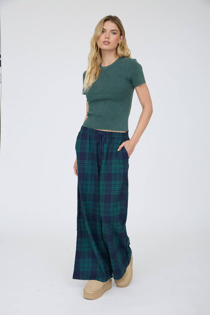WASHED RIBBED CROP