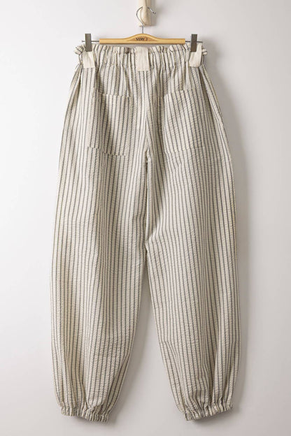Bow Stripe Woven Pants