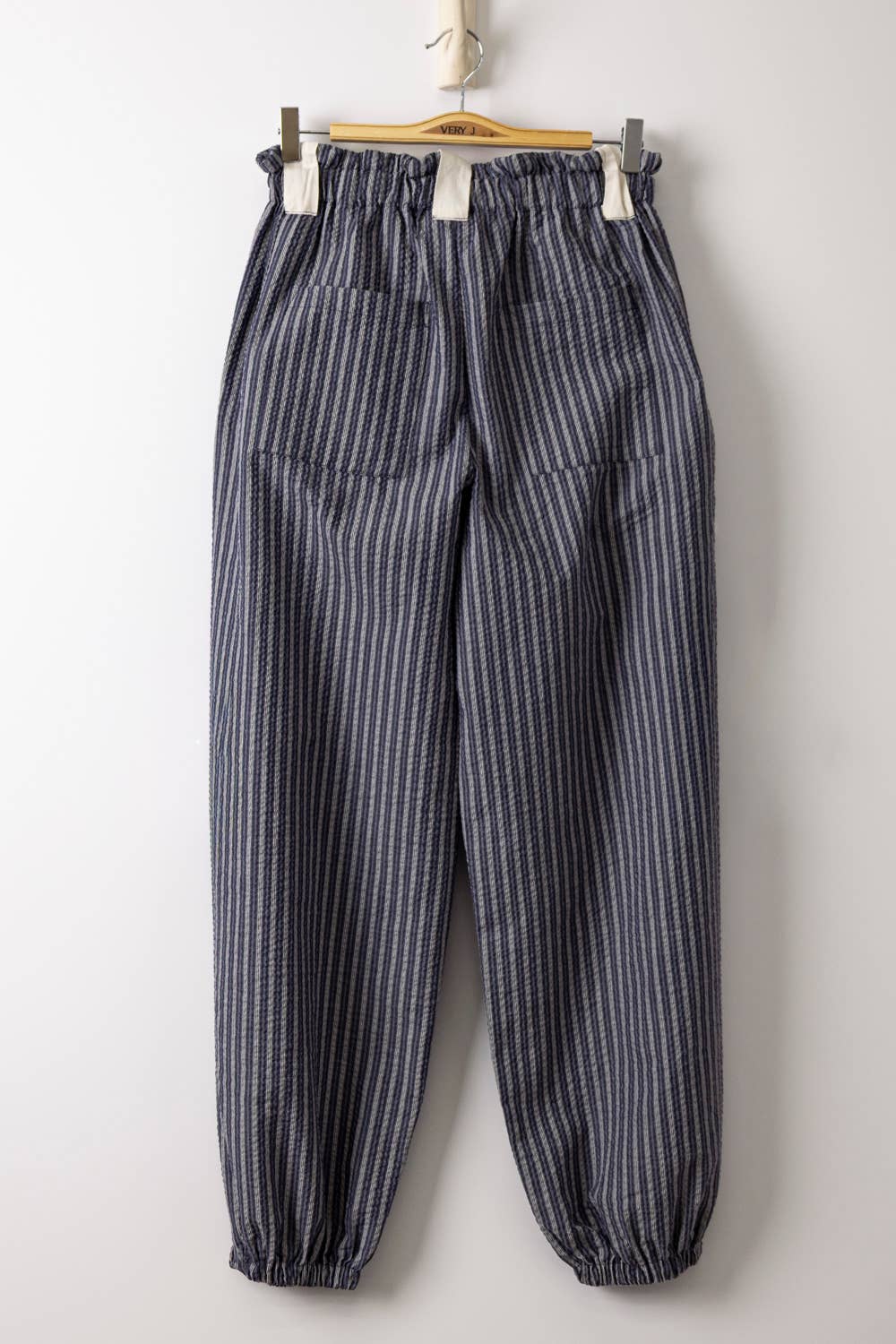 Bow Stripe Woven Pants
