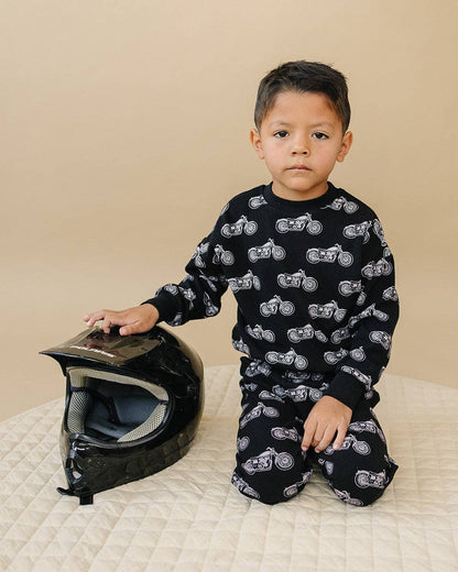 Jogger Set | Born to Ride Black