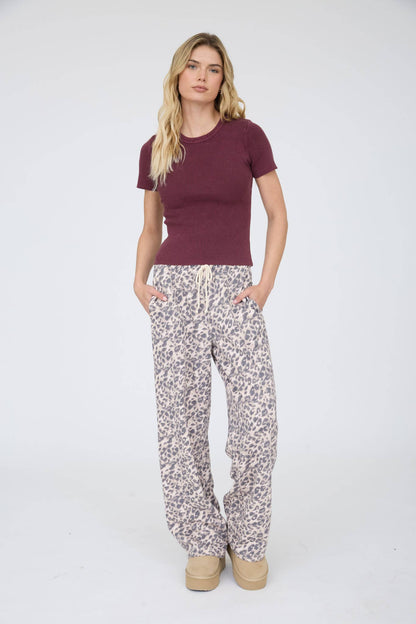 WASHED RIBBED CROP