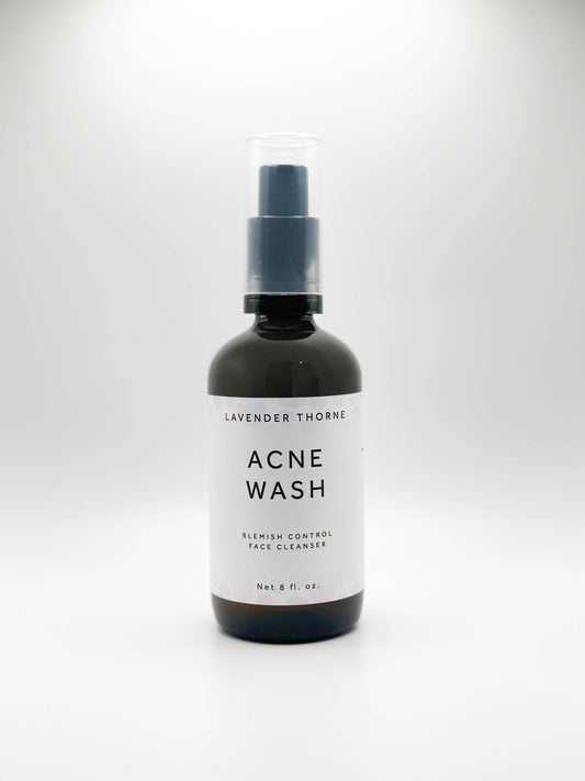Acne Wash Natural Facial Cleanser, Pore Unclogging