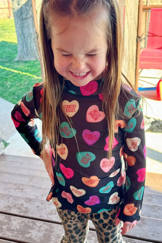 Sweetheart Mesh Top - KIDS