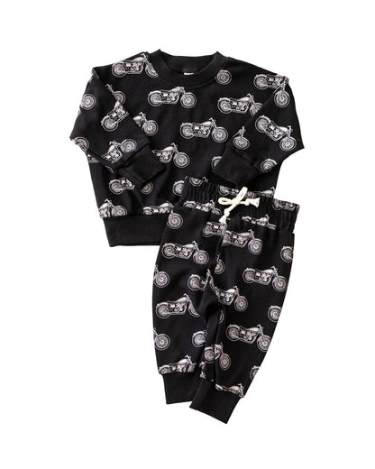 Jogger Set | Born to Ride Black