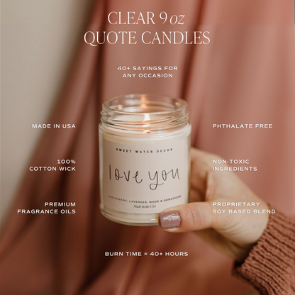 Be Still and Know Soy Candle