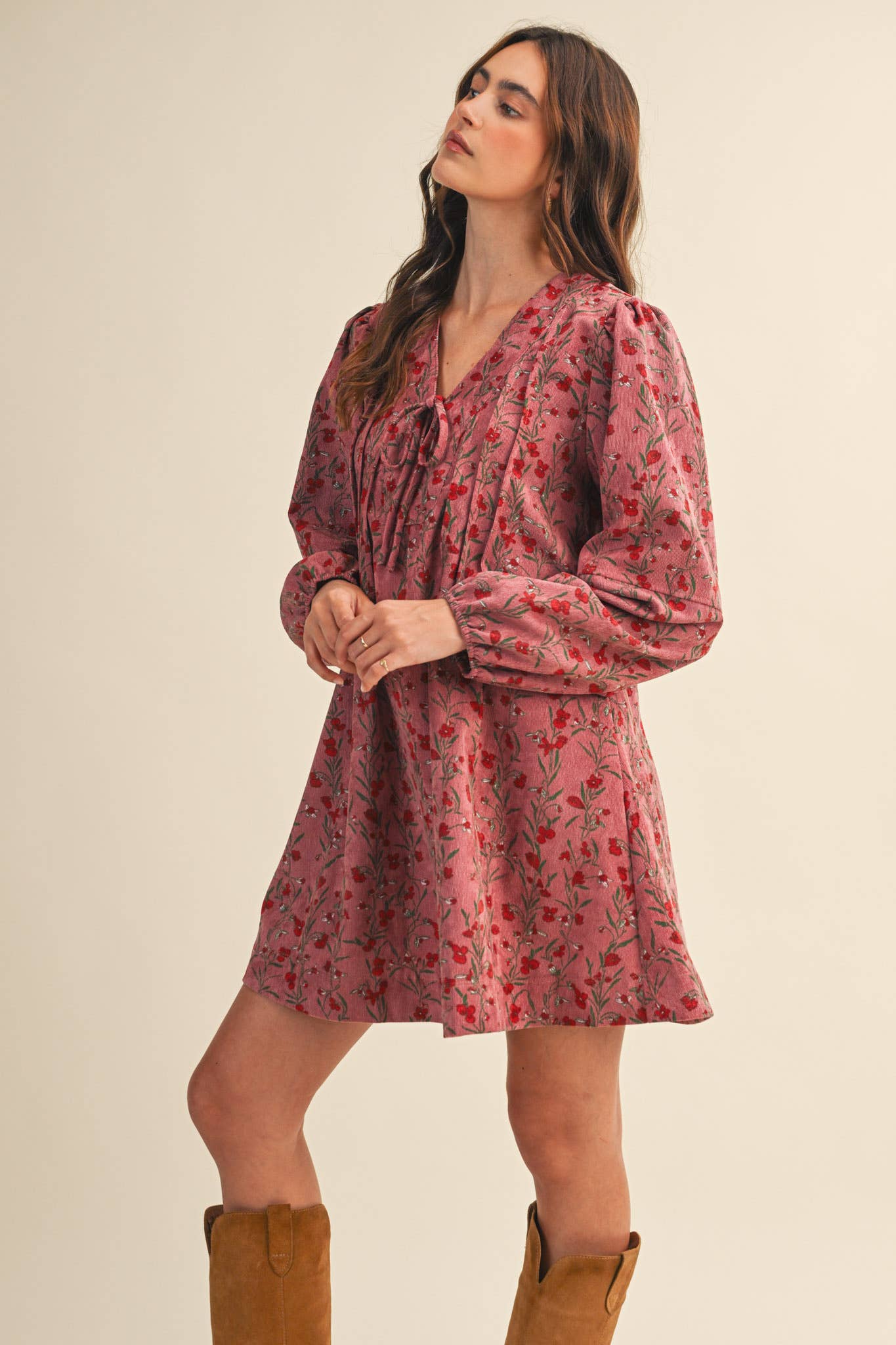 Floral Mini Dress