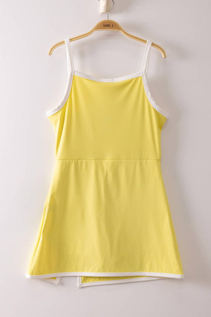 Front Slit Activewear Dress