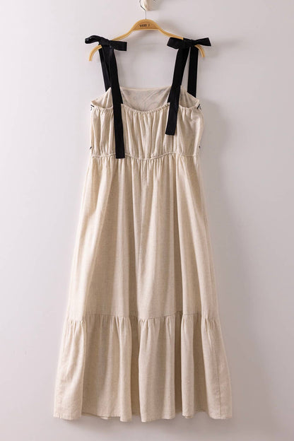 Embroidery Midi Dress