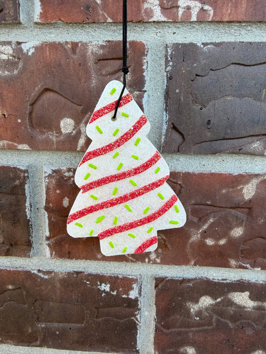 Little Tree Cake Christmas Freshie