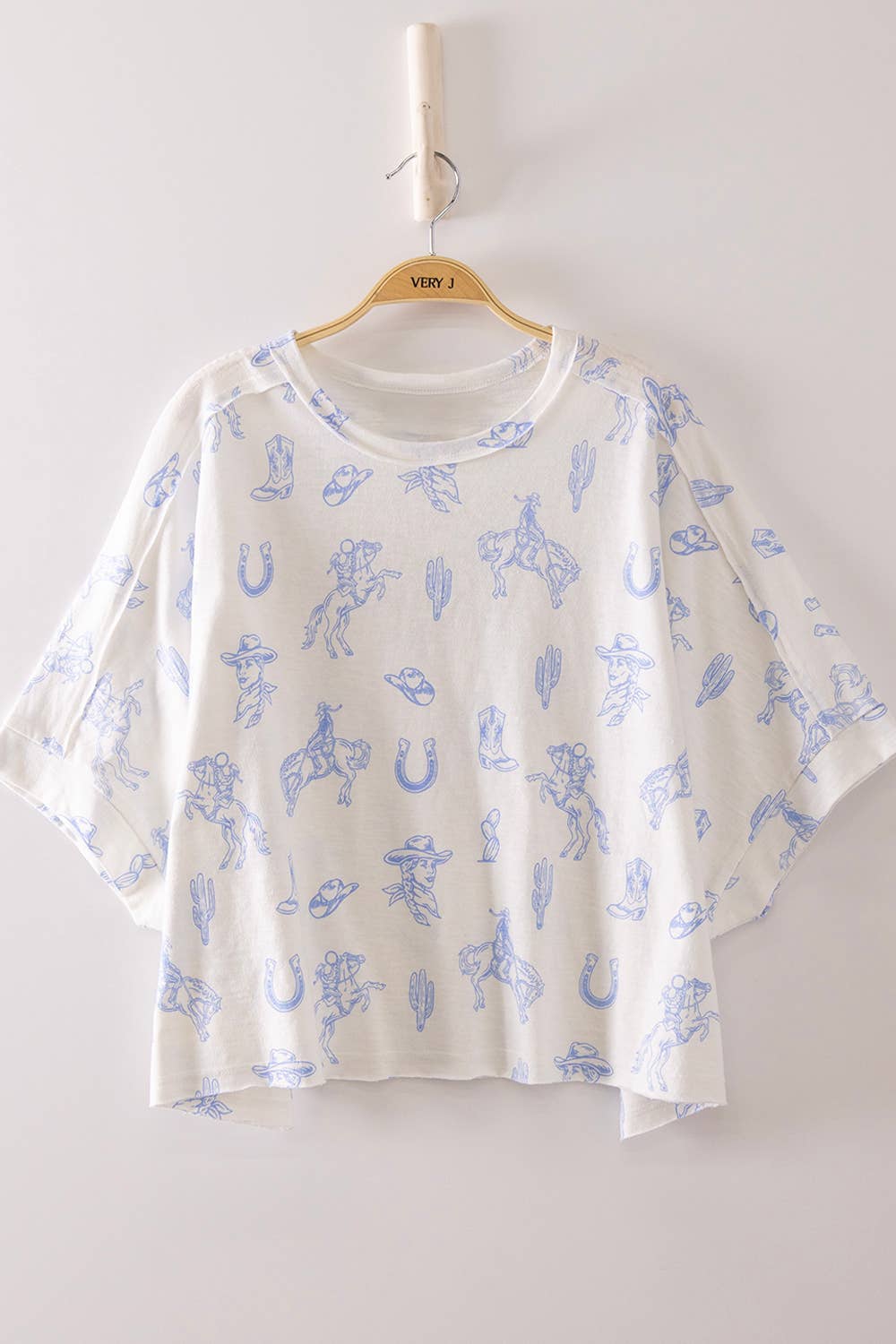 Dolman Western Knit Top