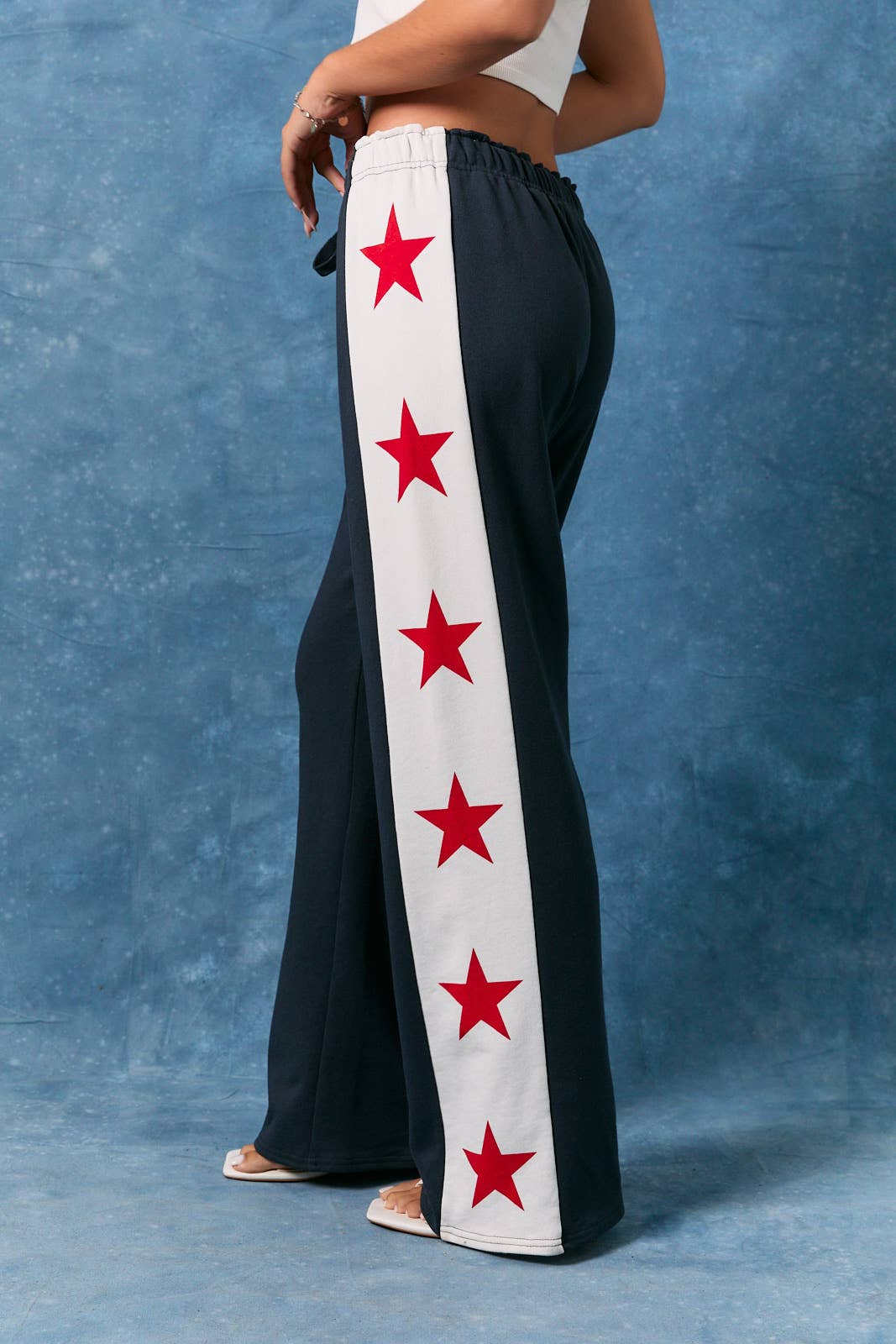STARS WIDE LEG PANTS
