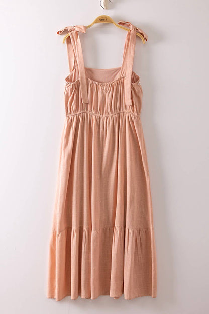 Embroidery Midi Dress