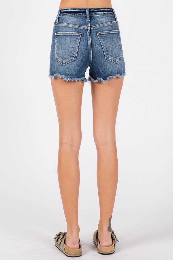 Petra HIGH RISE PATCHED SHORTS
