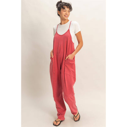 Mineral Wash Jumpsuit