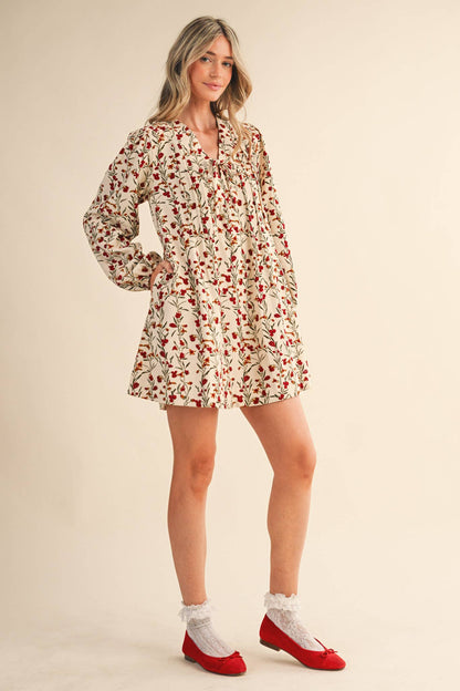 Floral Mini Dress