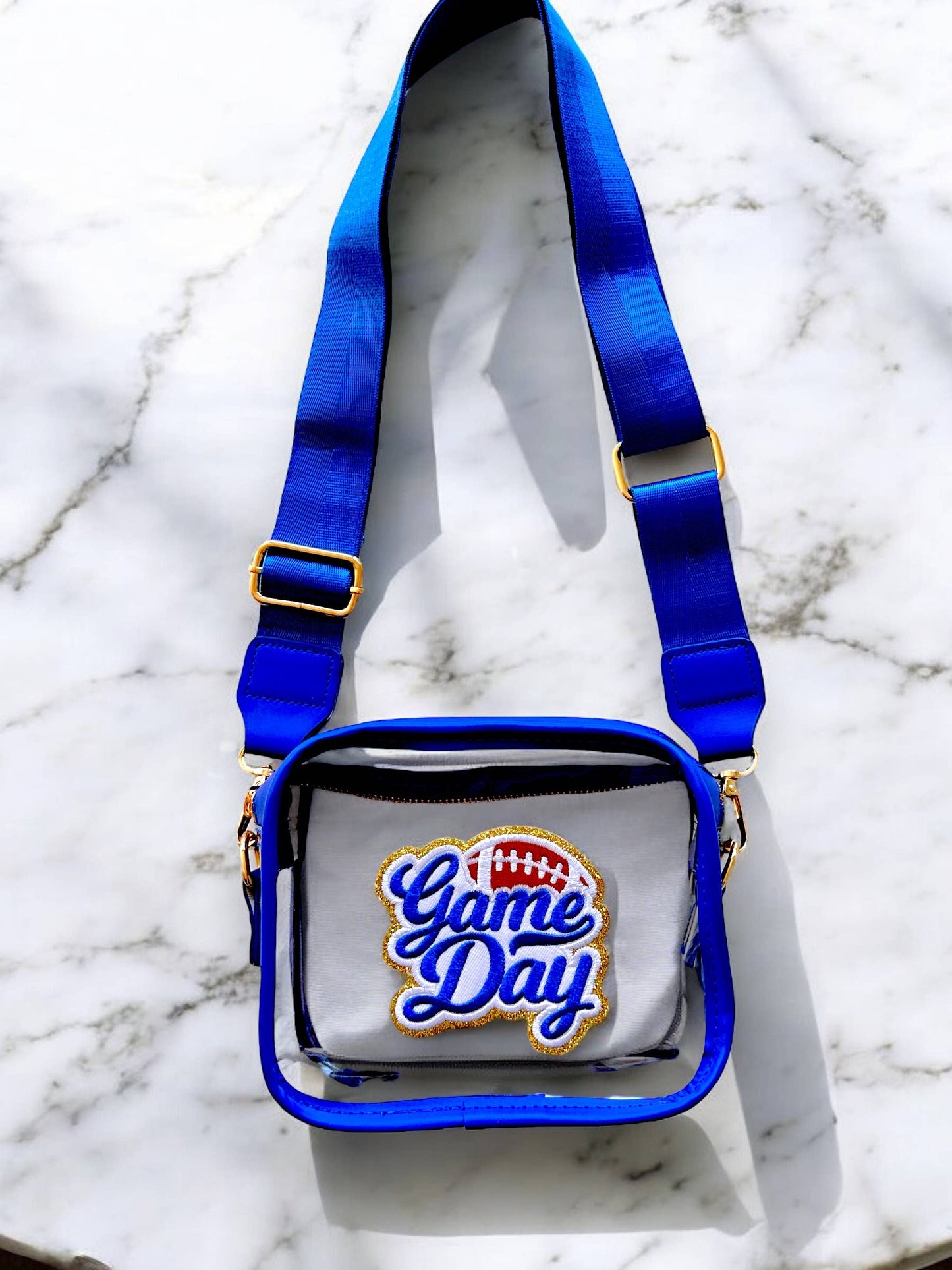 Football Stadium Purse - Game Day Bag- Approved Stadium Bag