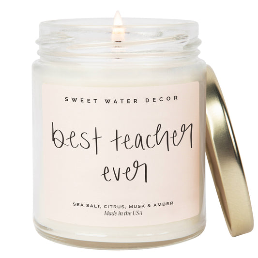 Best Teacher Soy Candle