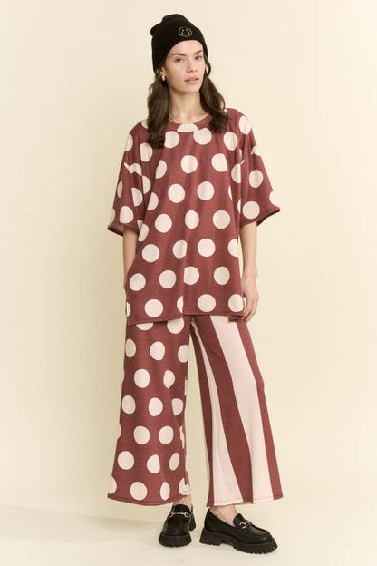 POLKA DOT & STRIPE SET