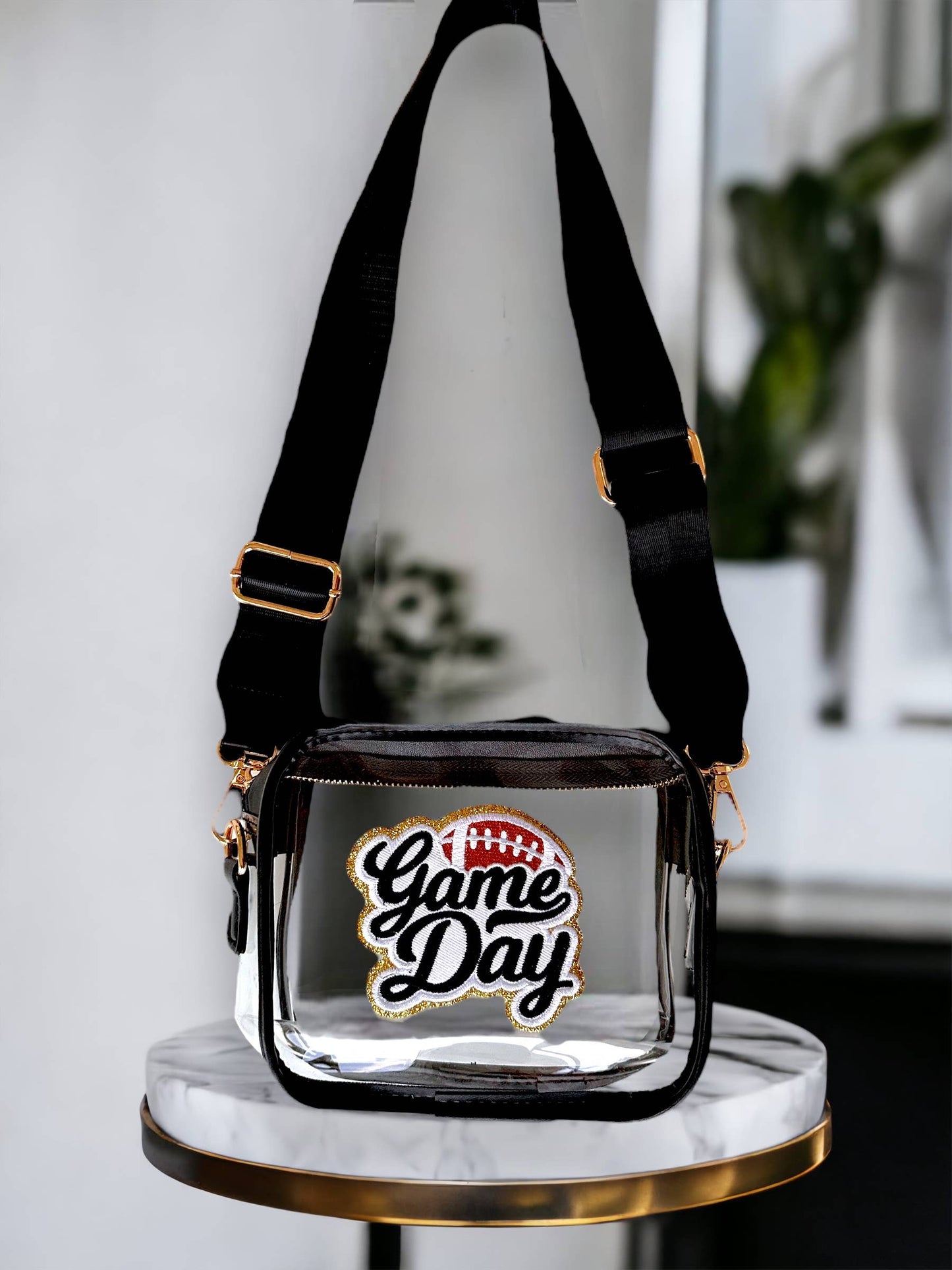 Football Stadium Purse - Game Day Bag- Approved Stadium Bag