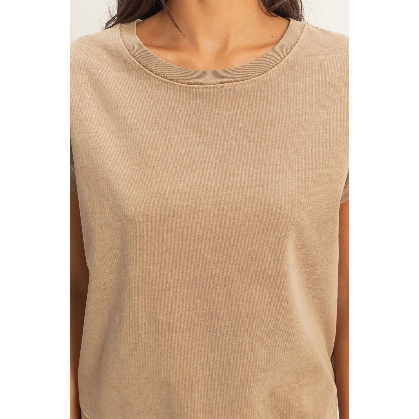 Sleeveless Shorts Set