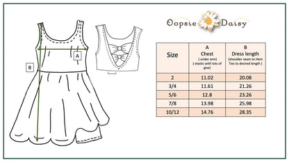 Girls White & Blue Bow Athletic Active Sport Scalloped Dress