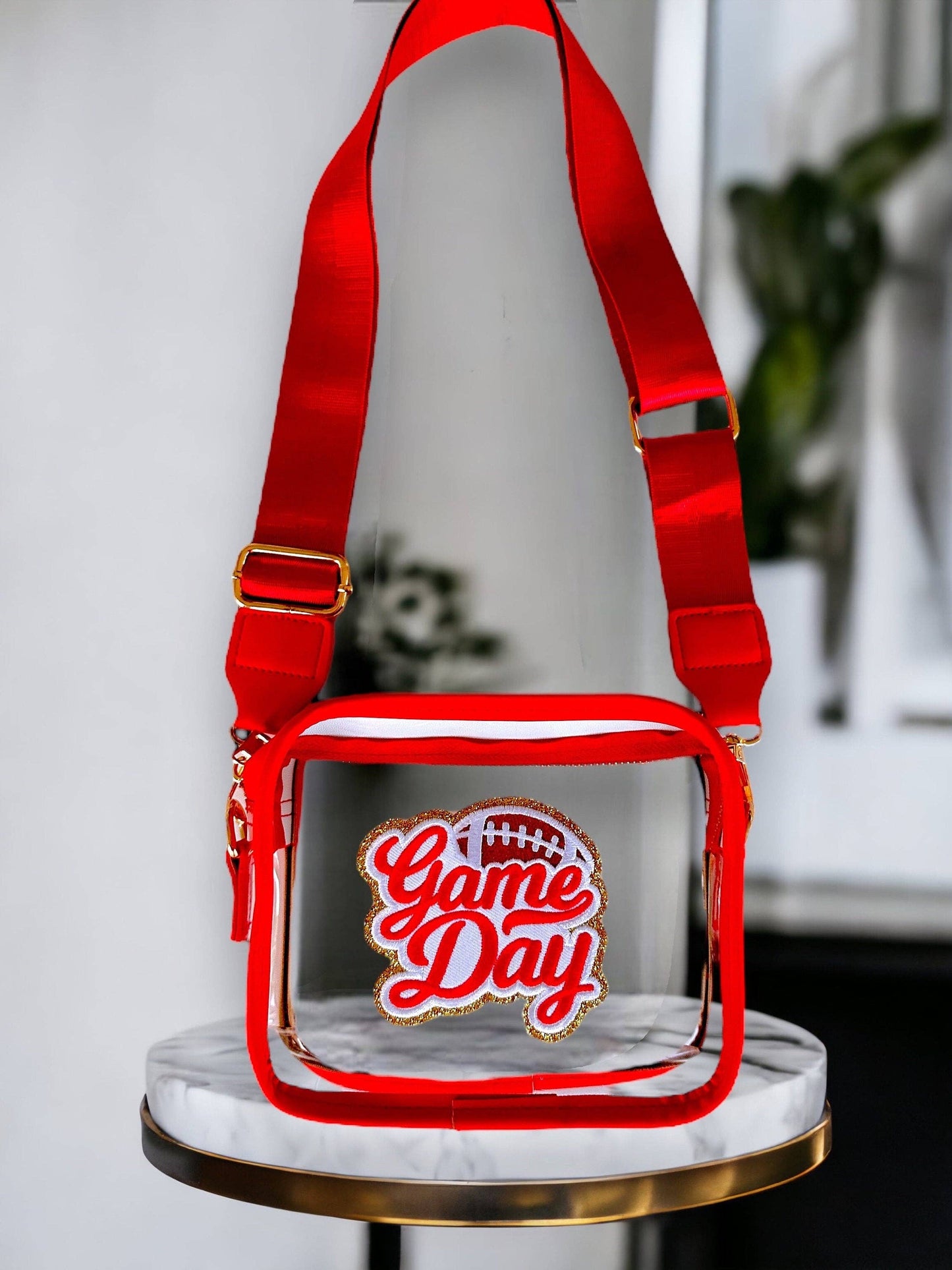 Football Stadium Purse - Game Day Bag- Approved Stadium Bag