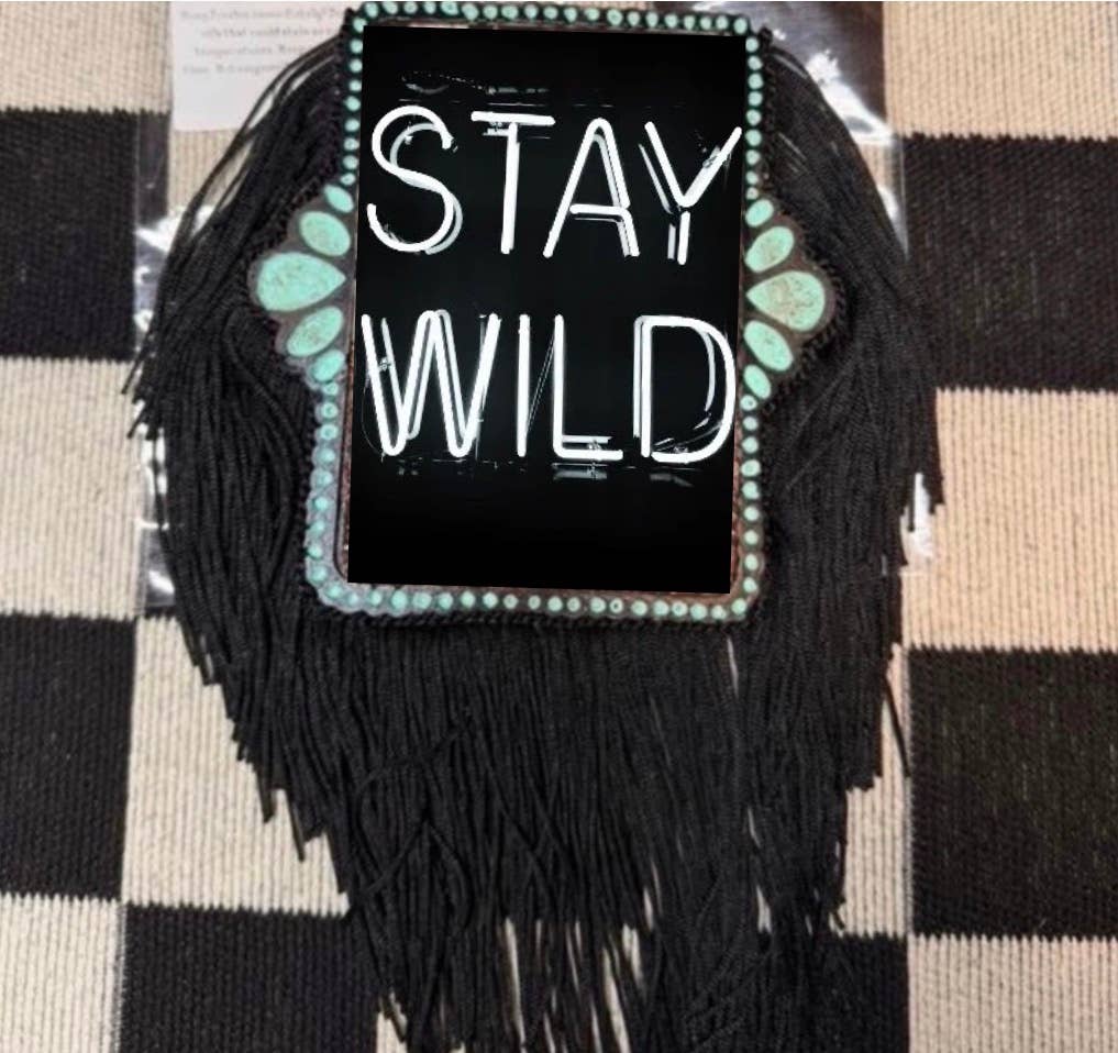 Stay Wild Western Frame