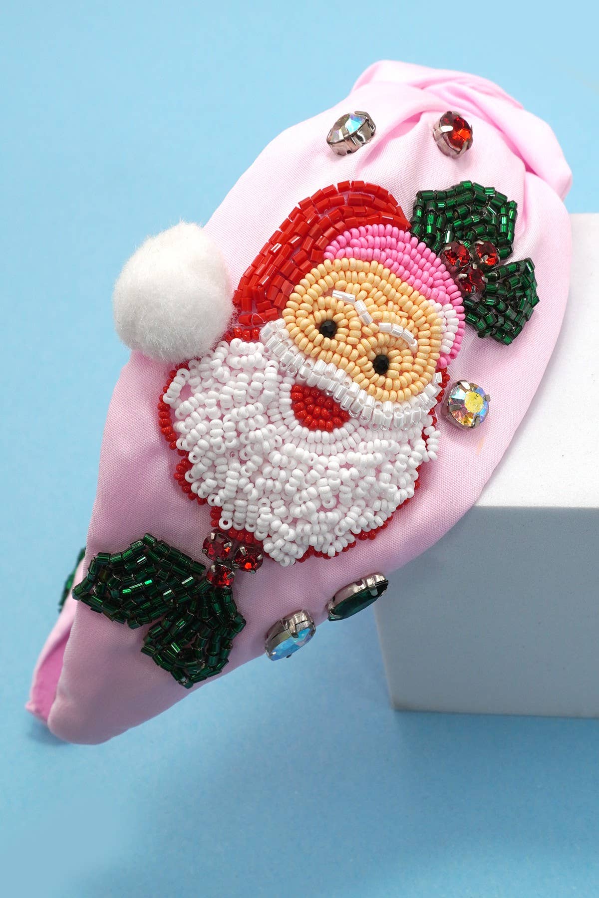 Santa Beaded Headband