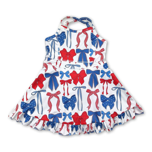 girls 4th of july athletic dress