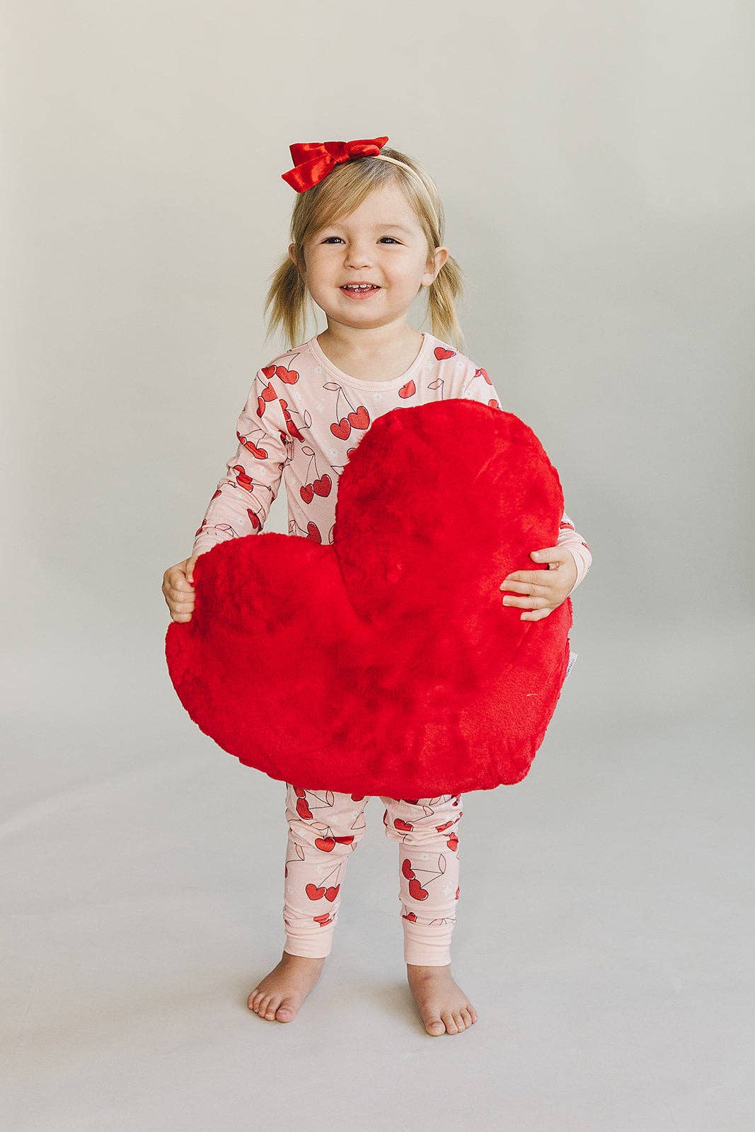 Bamboo Kids Clothing Two Piece Set | Cherry Heart