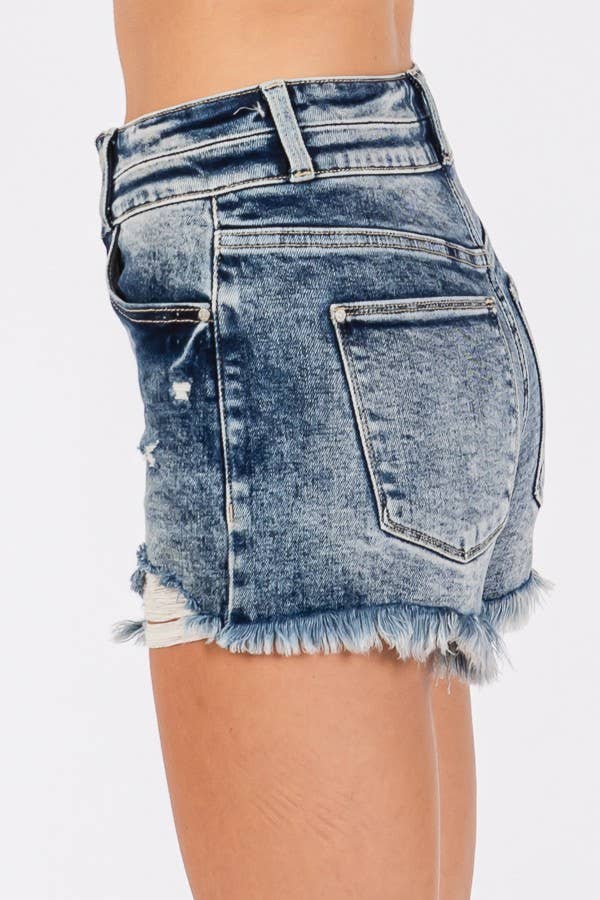 Petra HIGH RISE DESTROYED SHORTS