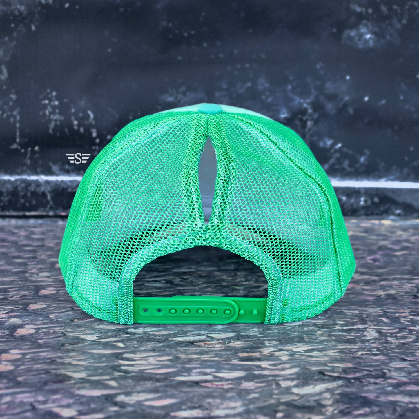 Tri Color Mesh Trucker Cap