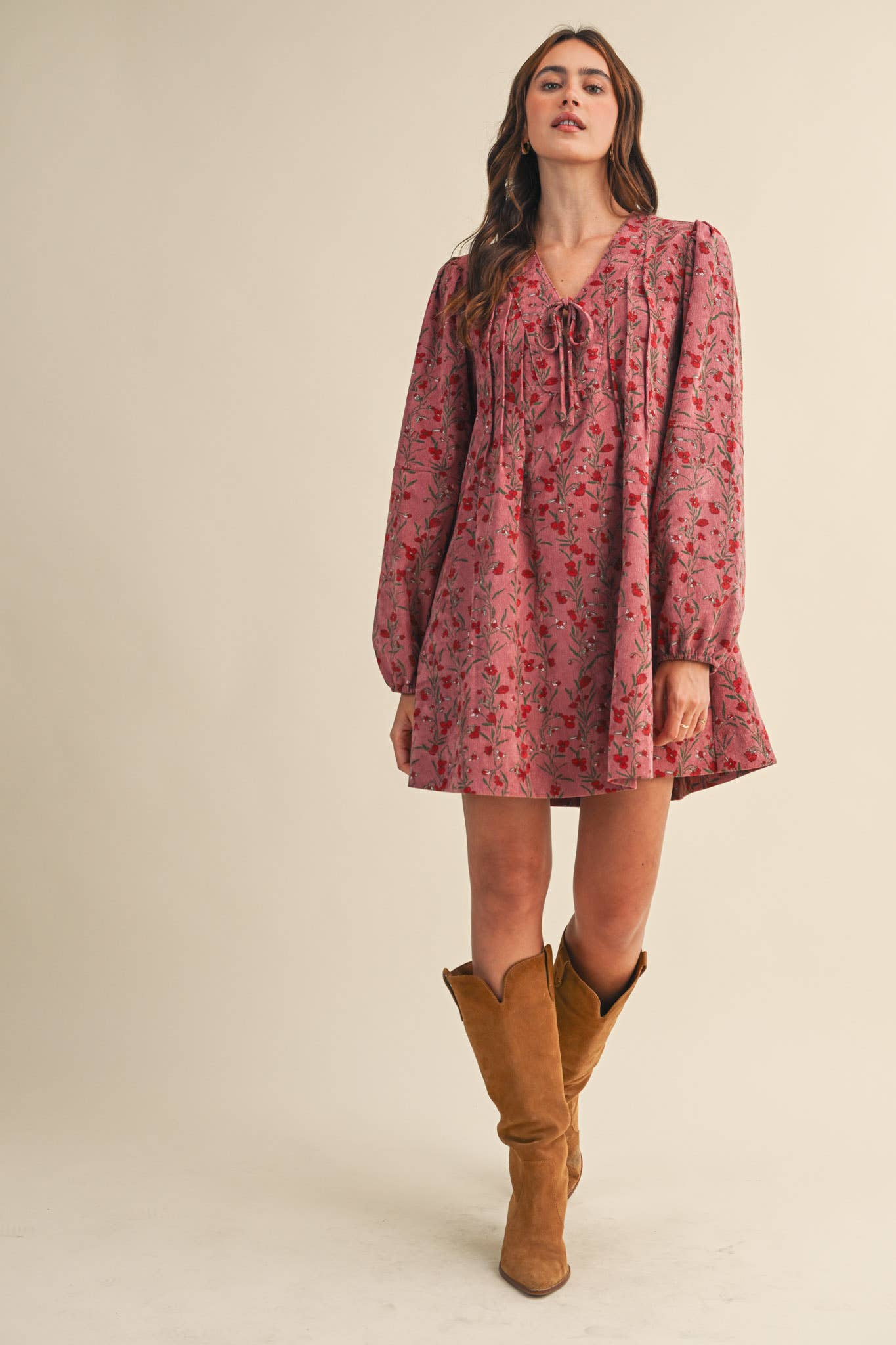 Floral Mini Dress