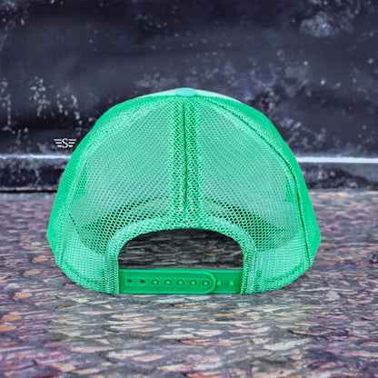 Tri Color Mesh Trucker Cap