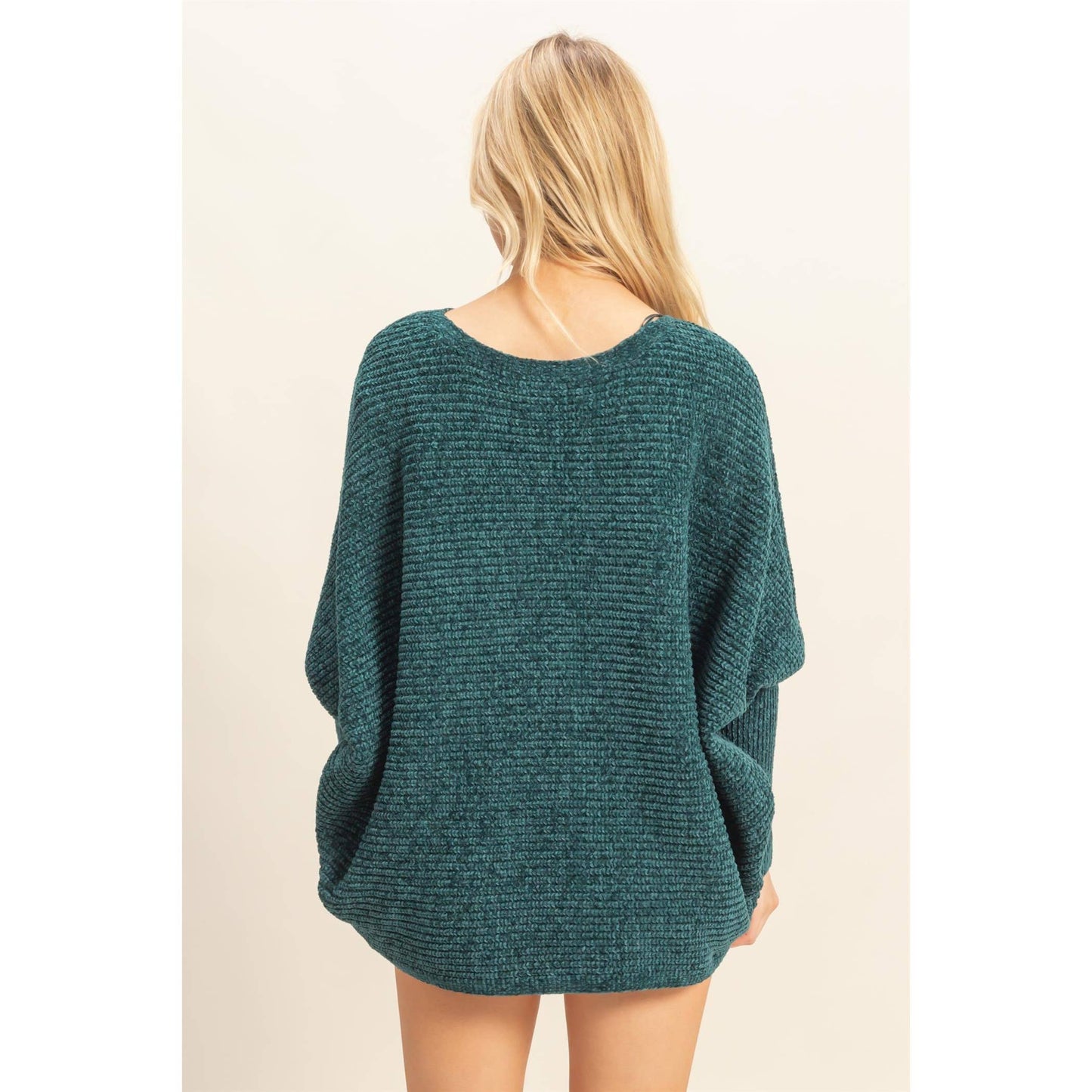 Oversized Boat Neck Sweater