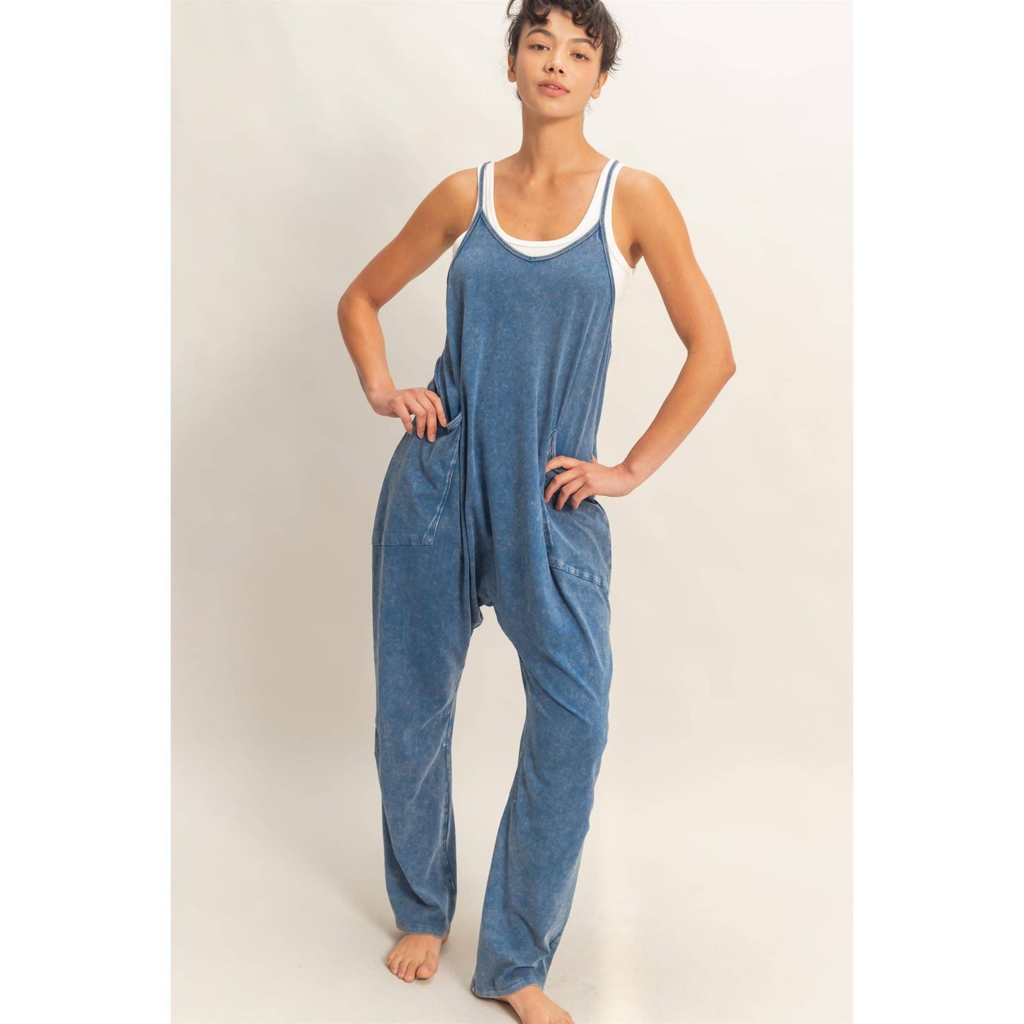 Mineral Wash Jumpsuit