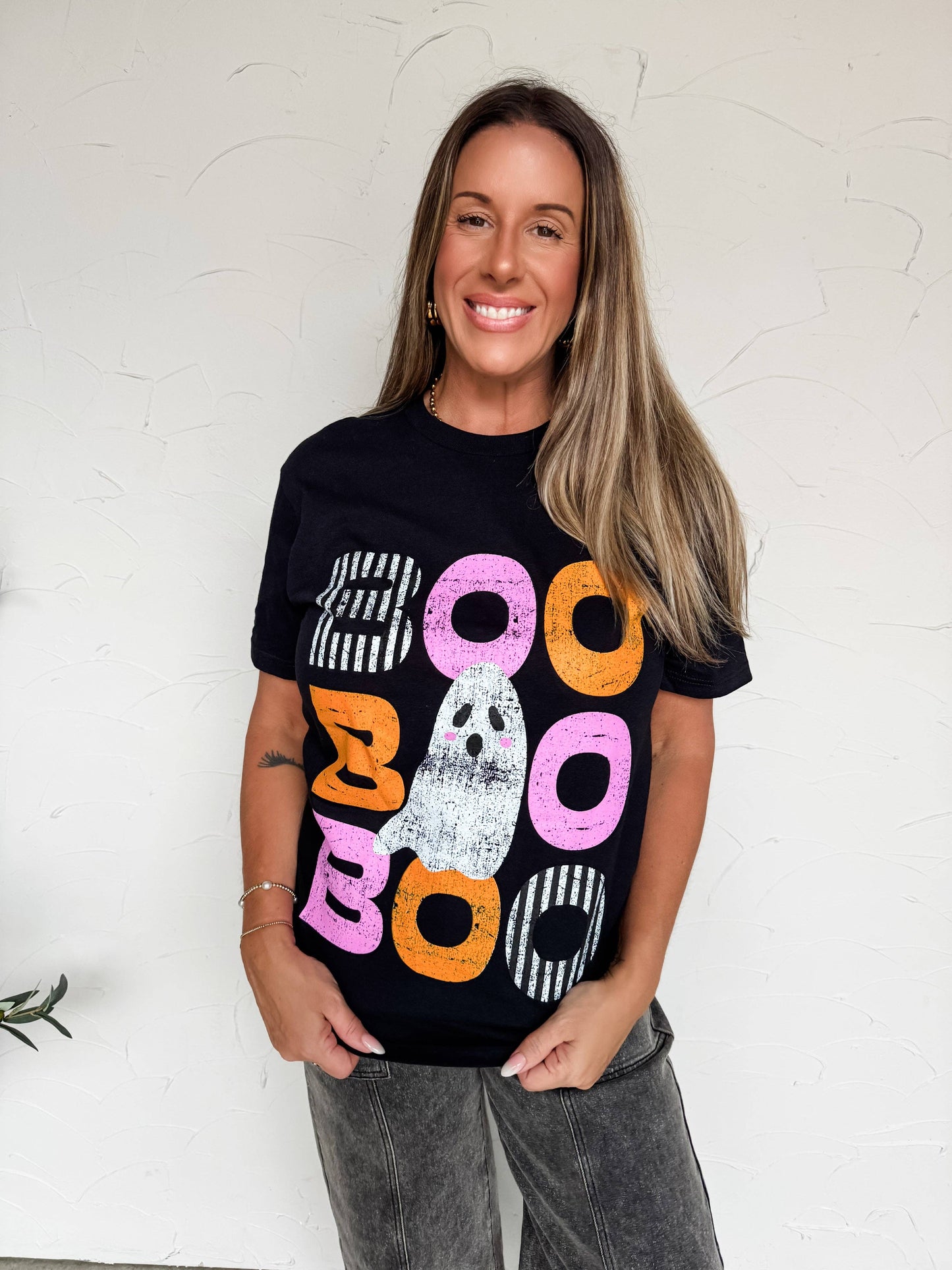 Boo Stacked Tee