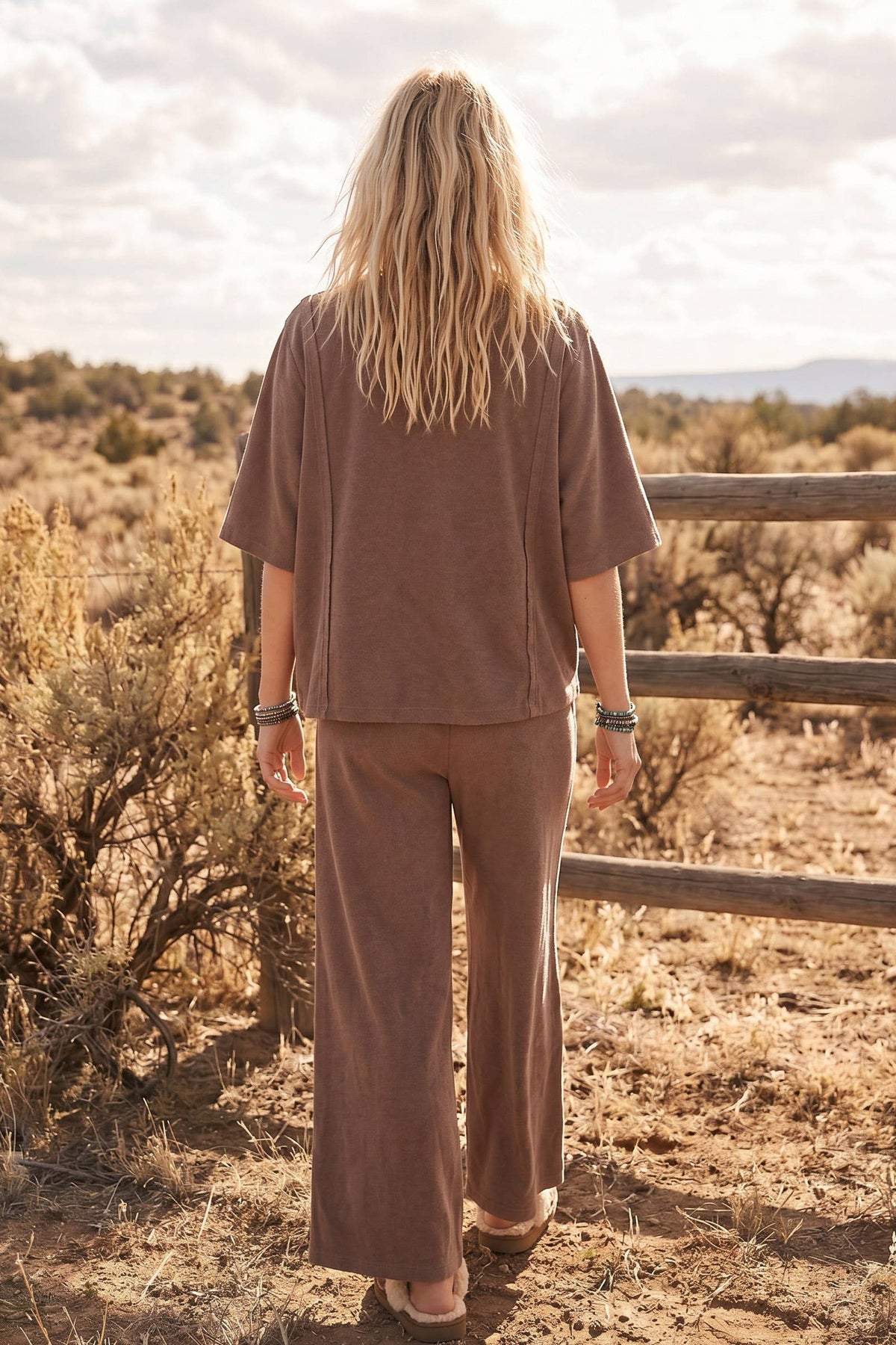 Boxy Top & Wide Pant Set